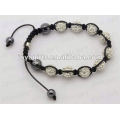 Bracelets en cristal de mode shamballa